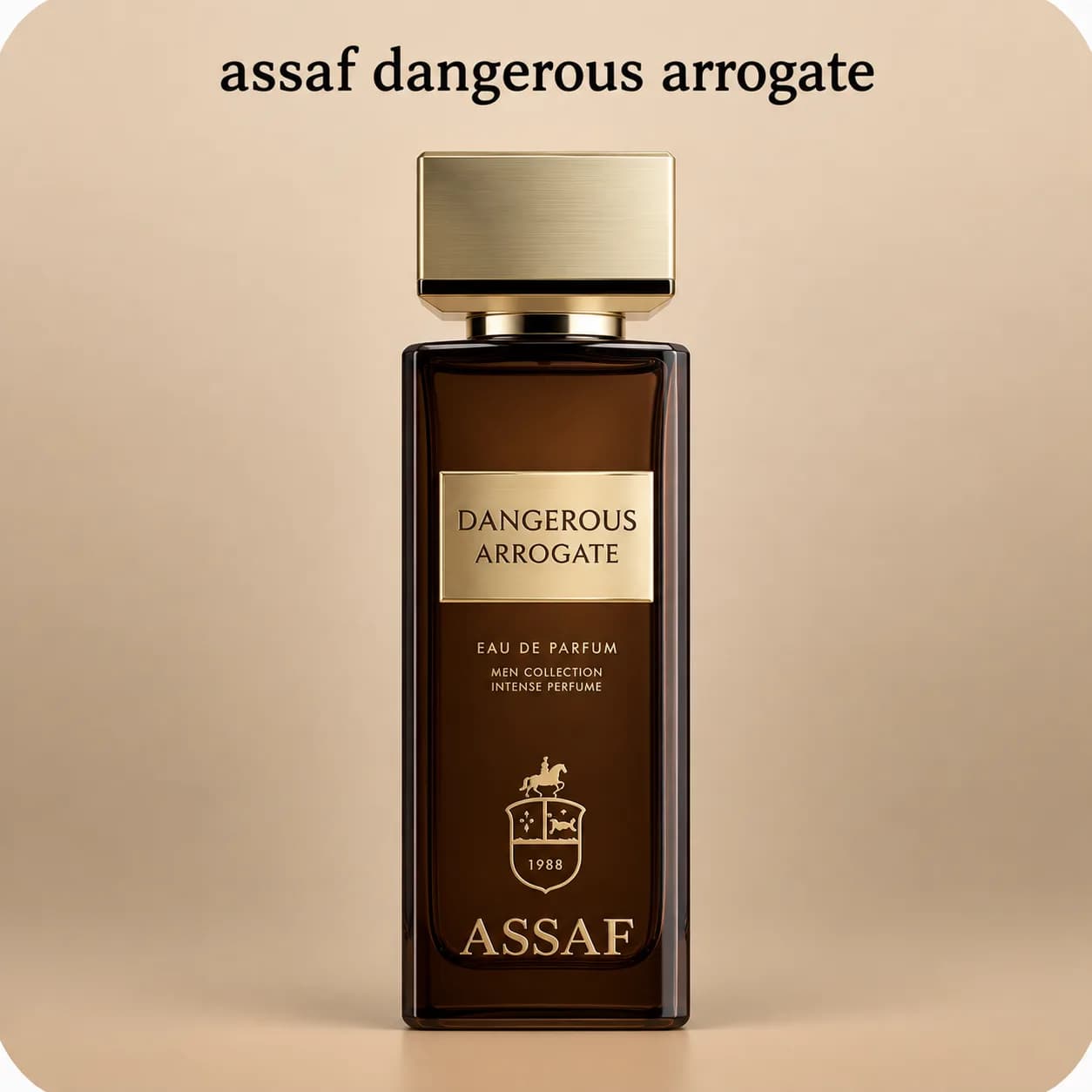 عطور ASSAF الرجالية ✨Assaf Dangerous Arrogate