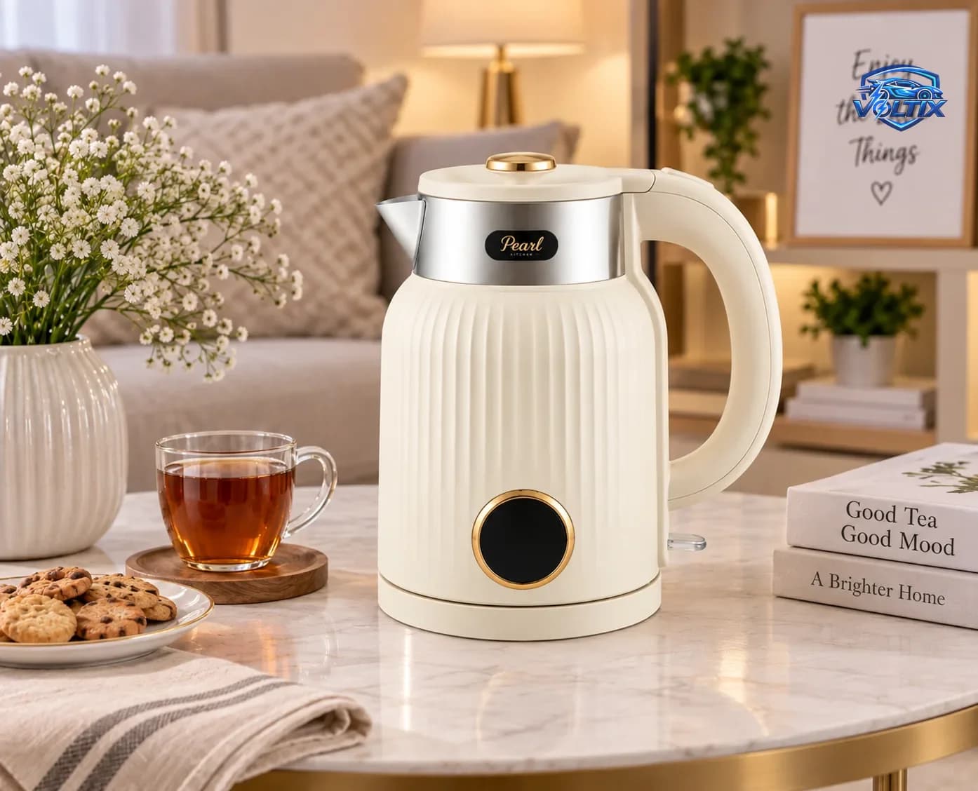 غلاية كهربائية أنيقة وعملية ☕✨ 3