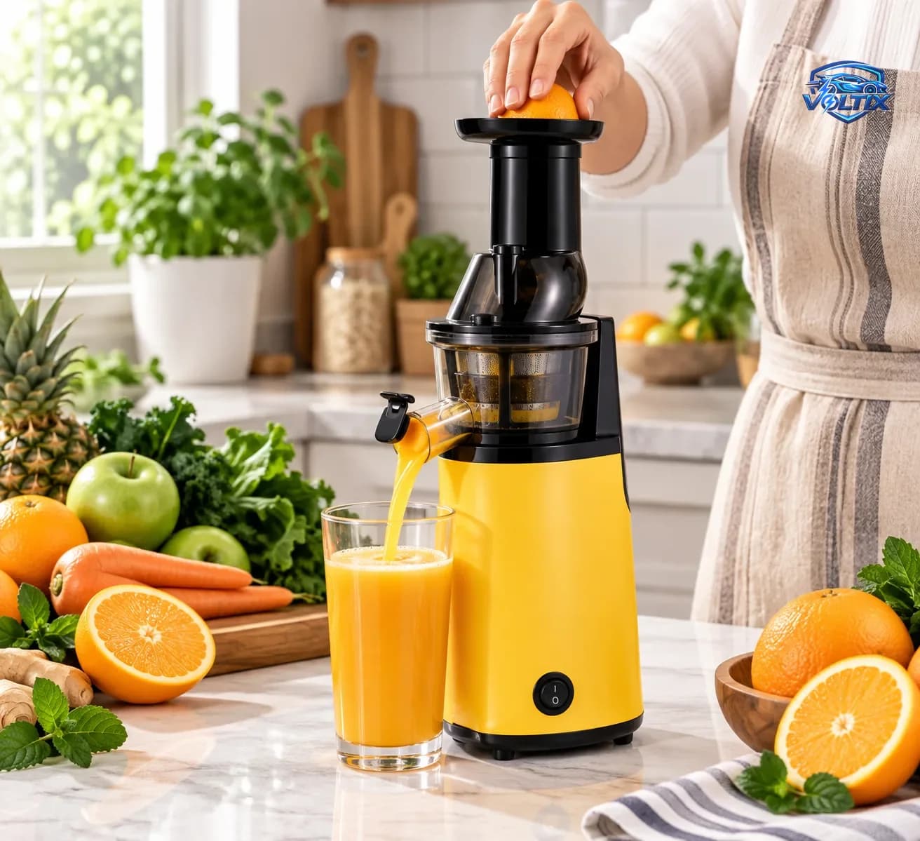 عصّارة فواكه كهربائية عملية 🍎🍊🥝 2