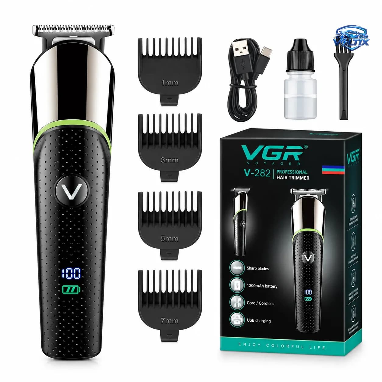 ماكينة حلاقة وتشذيب VGR V-191 ✂️ 2