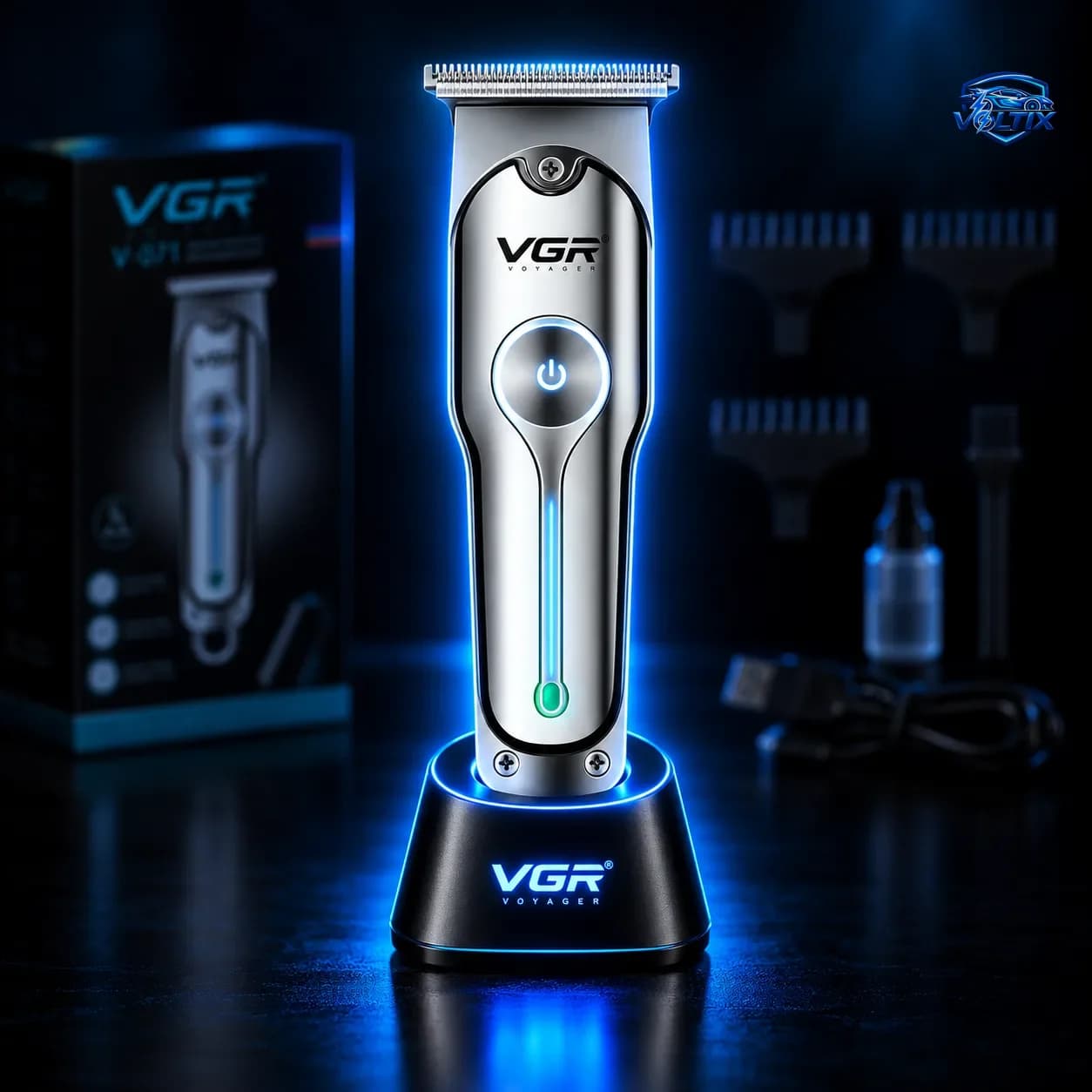 ماكينة حلاقة وتشذيب VGR V-071 ✂️