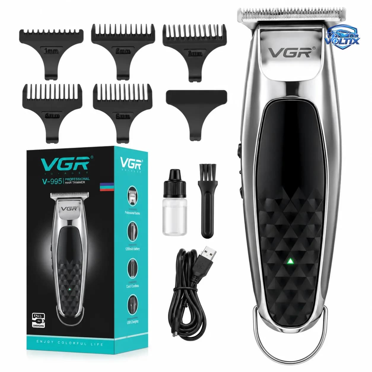 ماكينة حلاقة وتشذيب VGR V-093 ✂️ 2