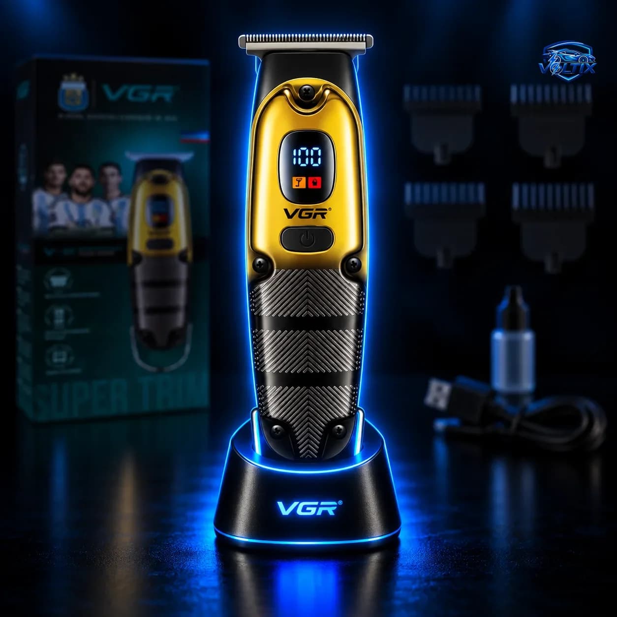 ماكينة حلاقة وتشذيب VGR V-981 ✂️✨