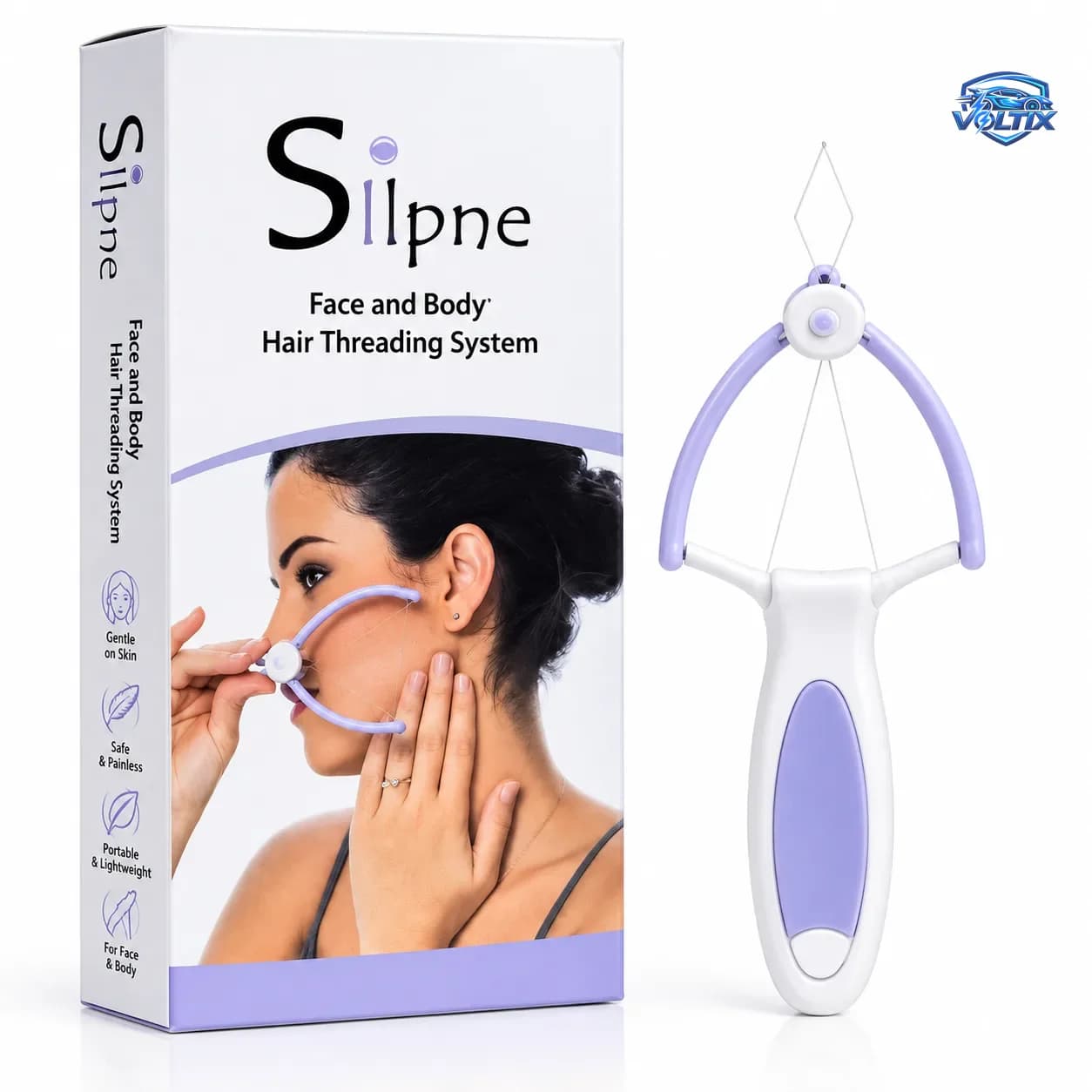جهاز إزالة شعر الوجه والجسم بالخيط – Hair Threading System ✨💜 2