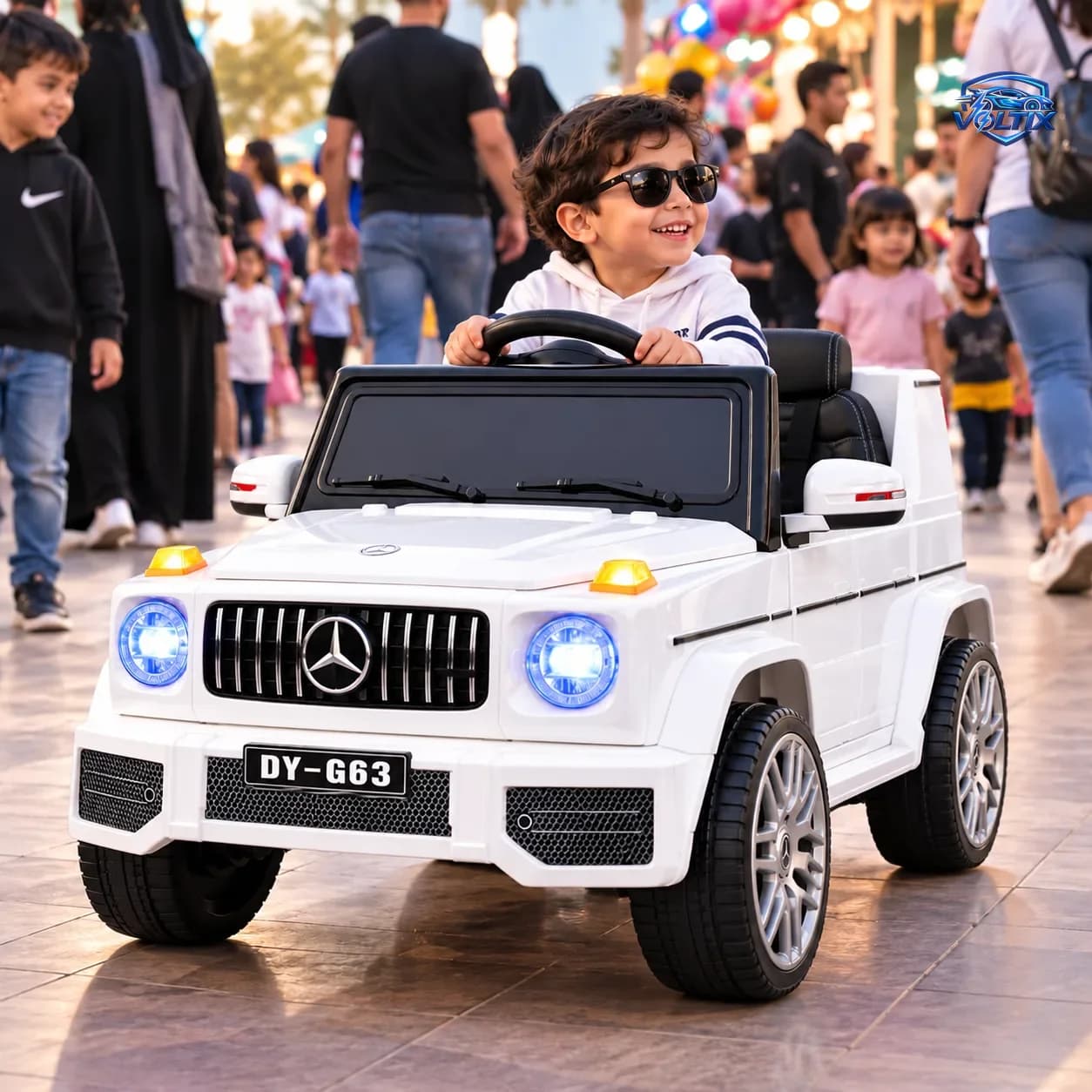 🚙 جيب مرسيدس كهربائي للأطفال 12 فولت ⭐ 3