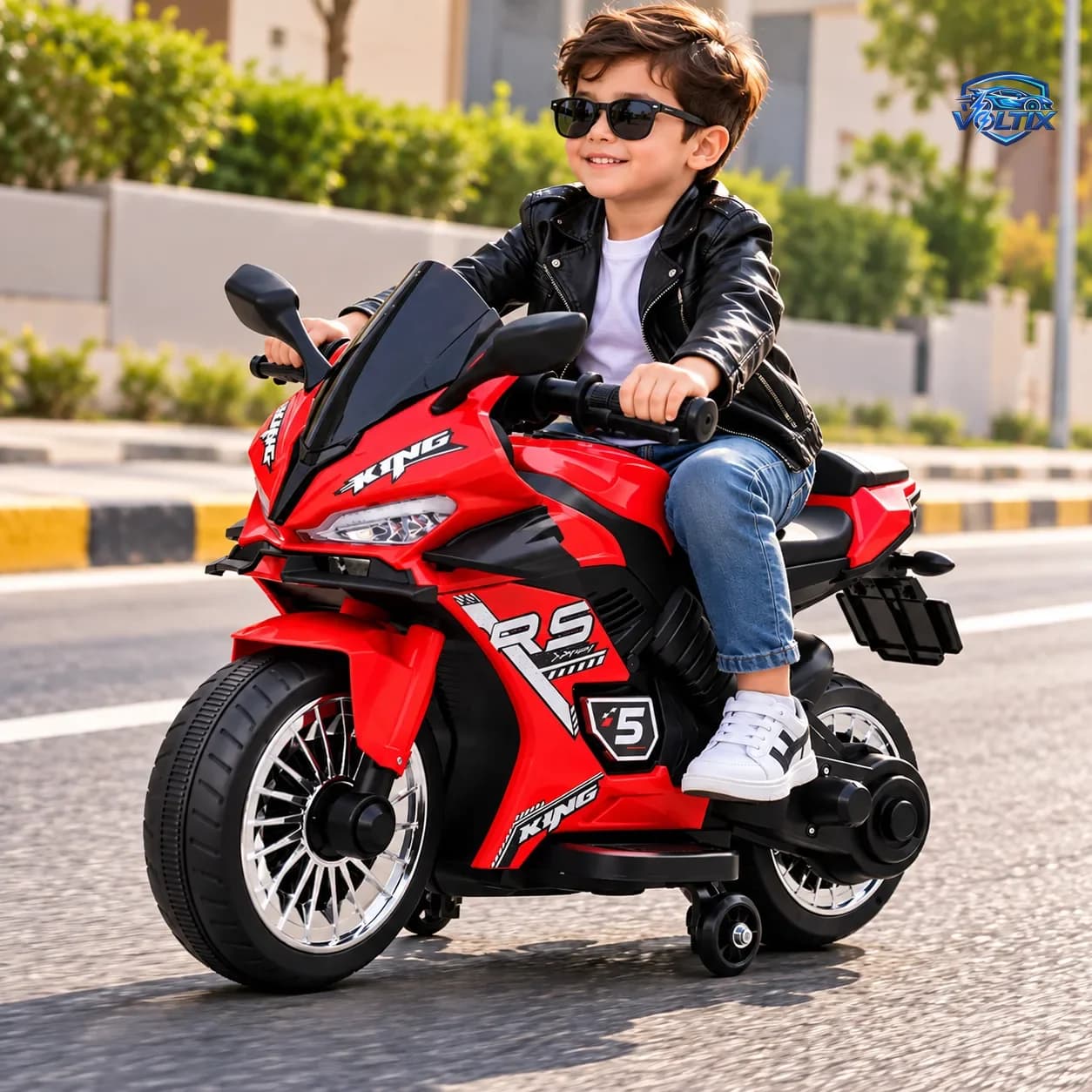 🏍️ موتور كهربائي للأطفال – 12 فولت ⚡ 2