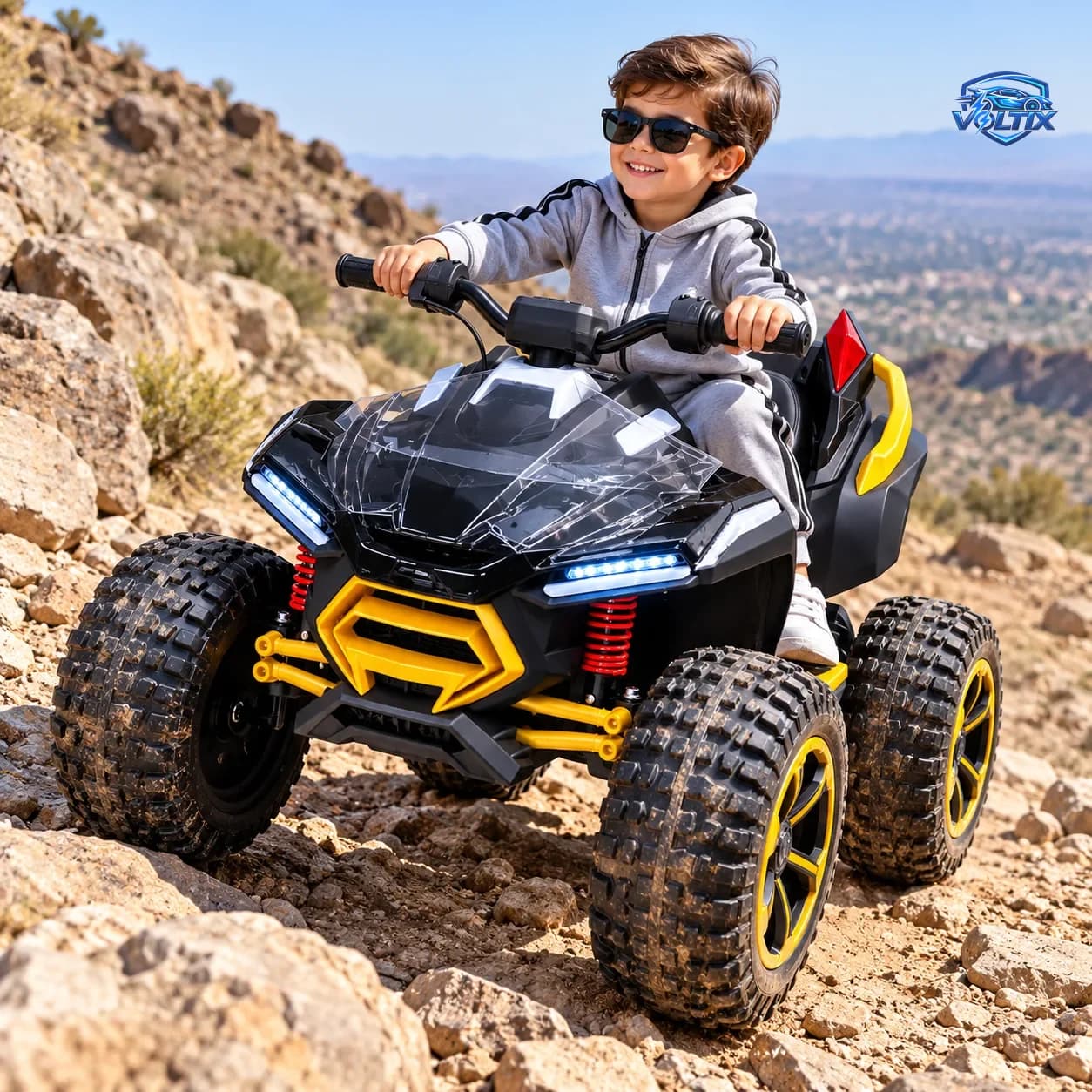 🏎️ سيارة دفع رباعي كهربائية للأطفال – 24 فولت ⚡ 3