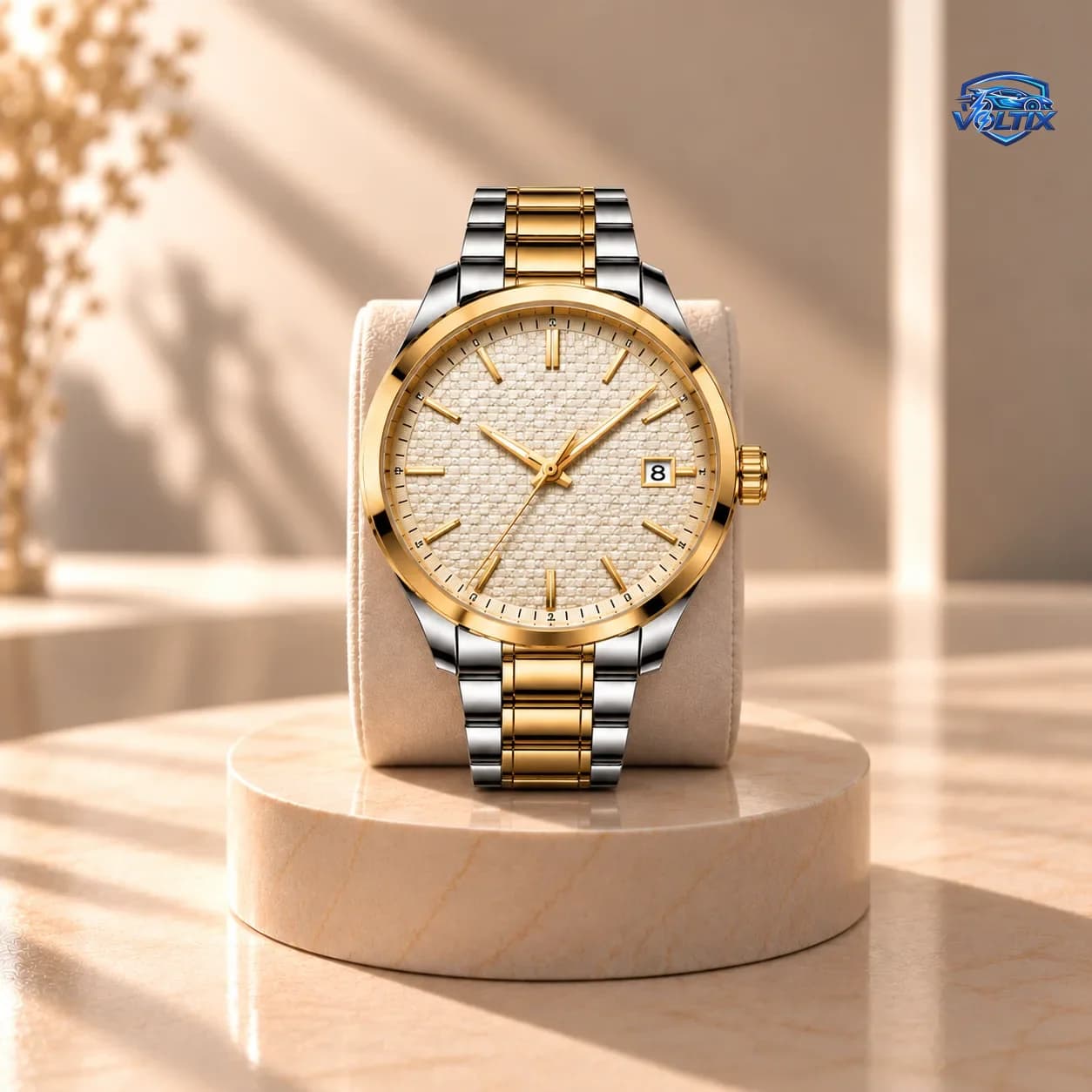 ⌚ ساعة رجالية فاخرة – تصميم ثقيل ورياضي
