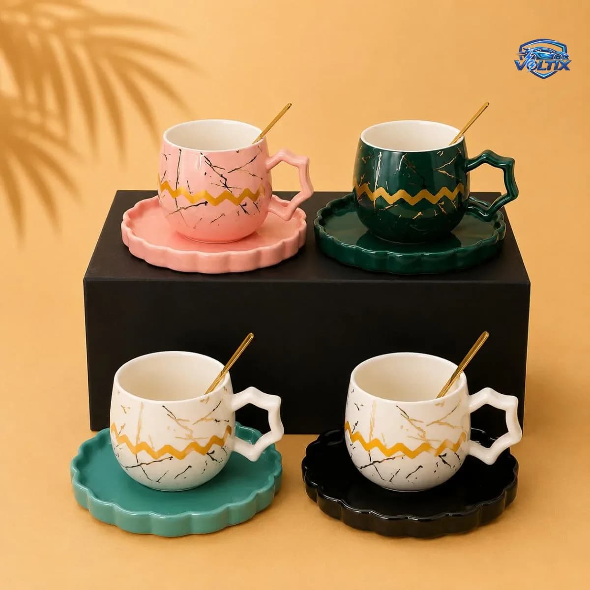 ☕ تشكيلة أكواب سيراميك بألوان باستيل وتصاميم كيوت 🎀 2