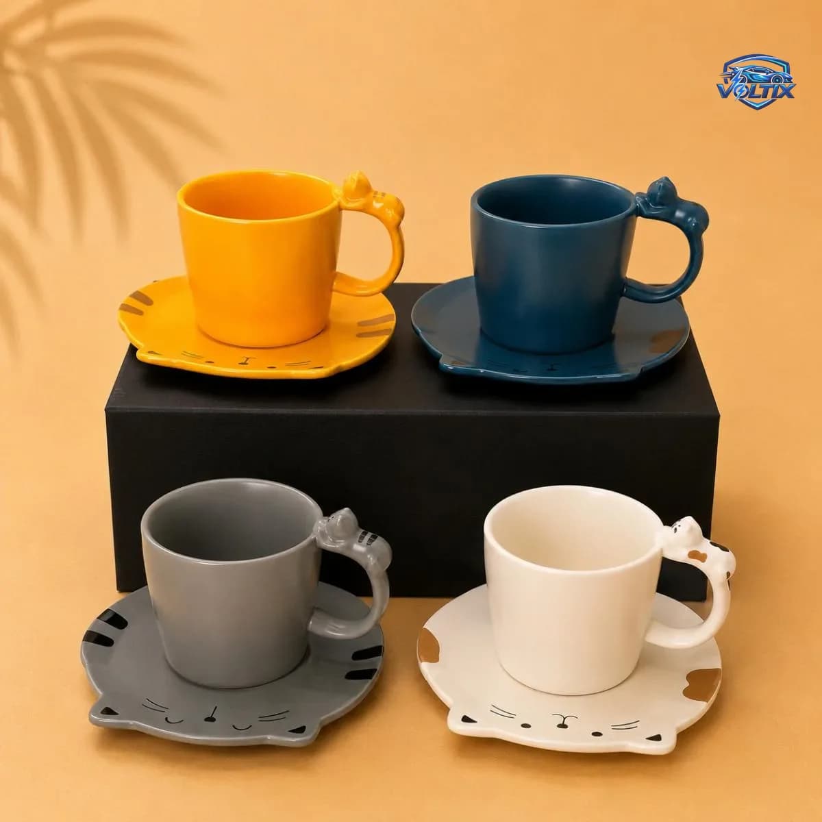 ☕ تشكيلة أكواب سيراميك بألوان باستيل وتصاميم كيوت 🎀 4