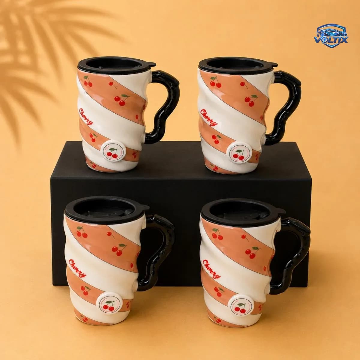 ☕ تشكيلة أكواب سيراميك بألوان باستيل وتصاميم كيوت 🎀