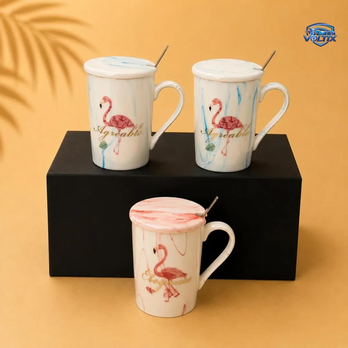 ☕ تشكيلة أكواب سيراميك بألوان باستيل وتصاميم كيوت 🎀 3