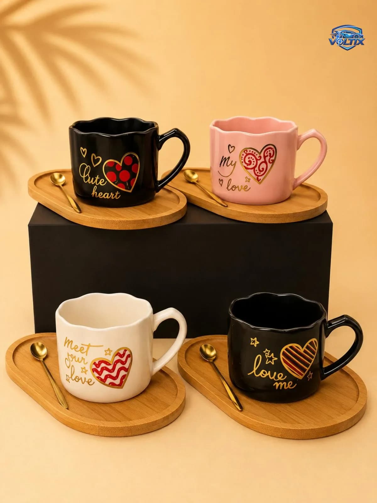 ☕ تشكيلة أكواب سيراميك بألوان باستيل وتصاميم كيوت 🎀 2