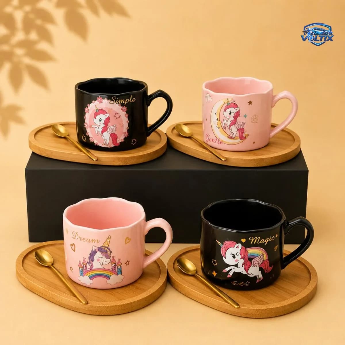 ☕ تشكيلة أكواب سيراميك بألوان باستيل وتصاميم كيوت 🎀 2