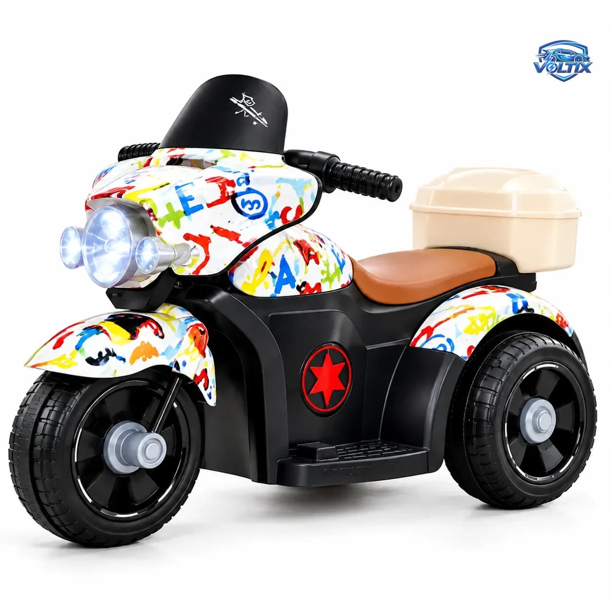 🔥 دراجة كهربائية للأطفال… شكل مميز وسعر تصفية! 🏍️⚡ 2