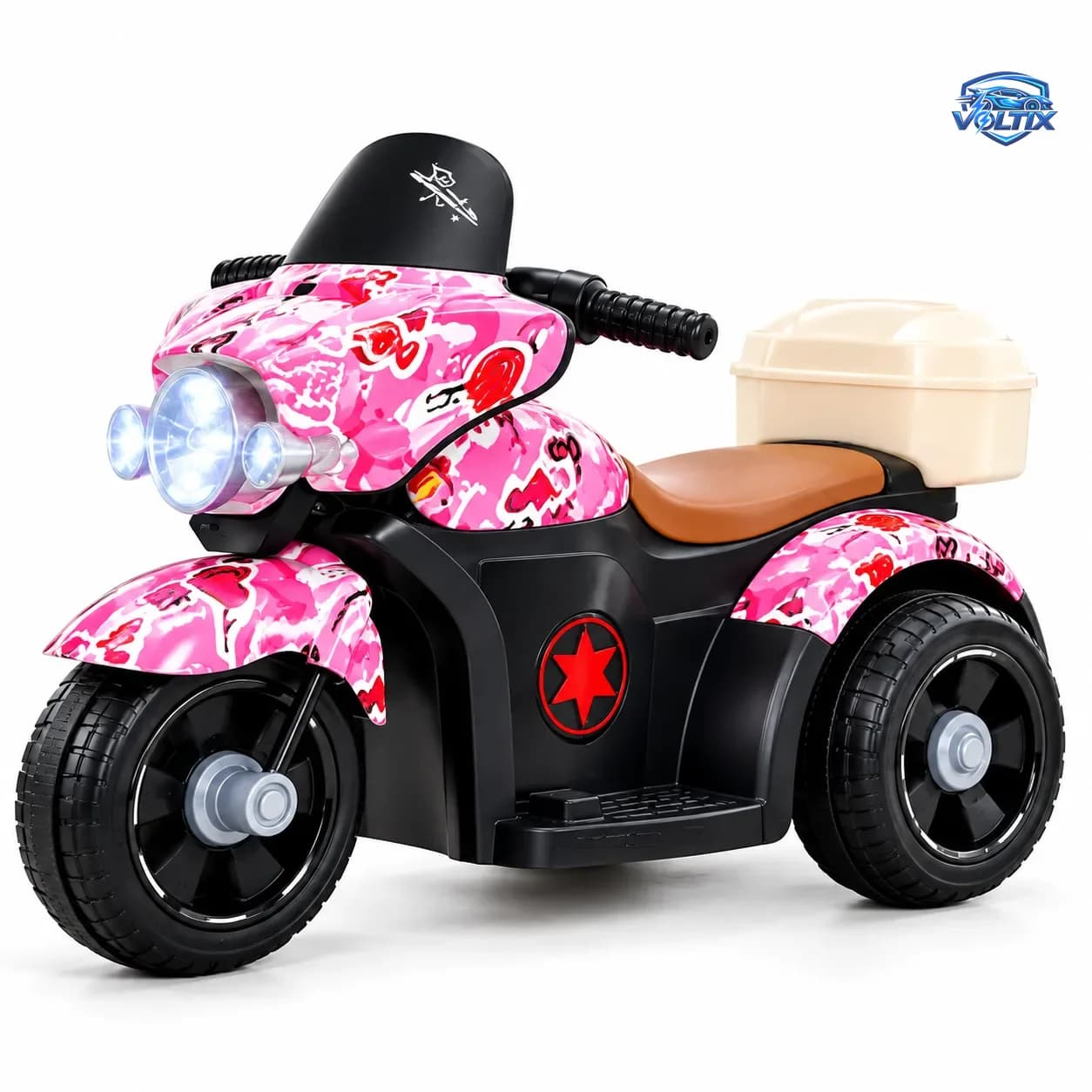 🔥 دراجة كهربائية للأطفال… شكل مميز وسعر تصفية! 🏍️⚡ 3