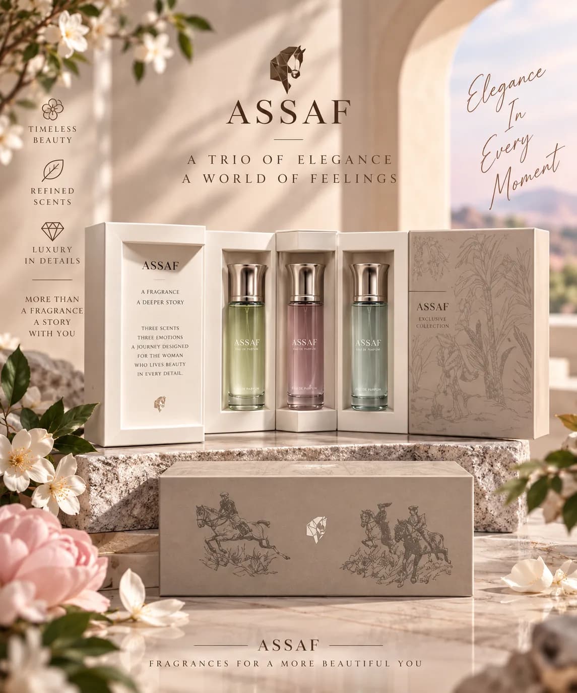 بكج عطور ASSAF Dangerous ArrogateArrogate Comete Arrogate Colt