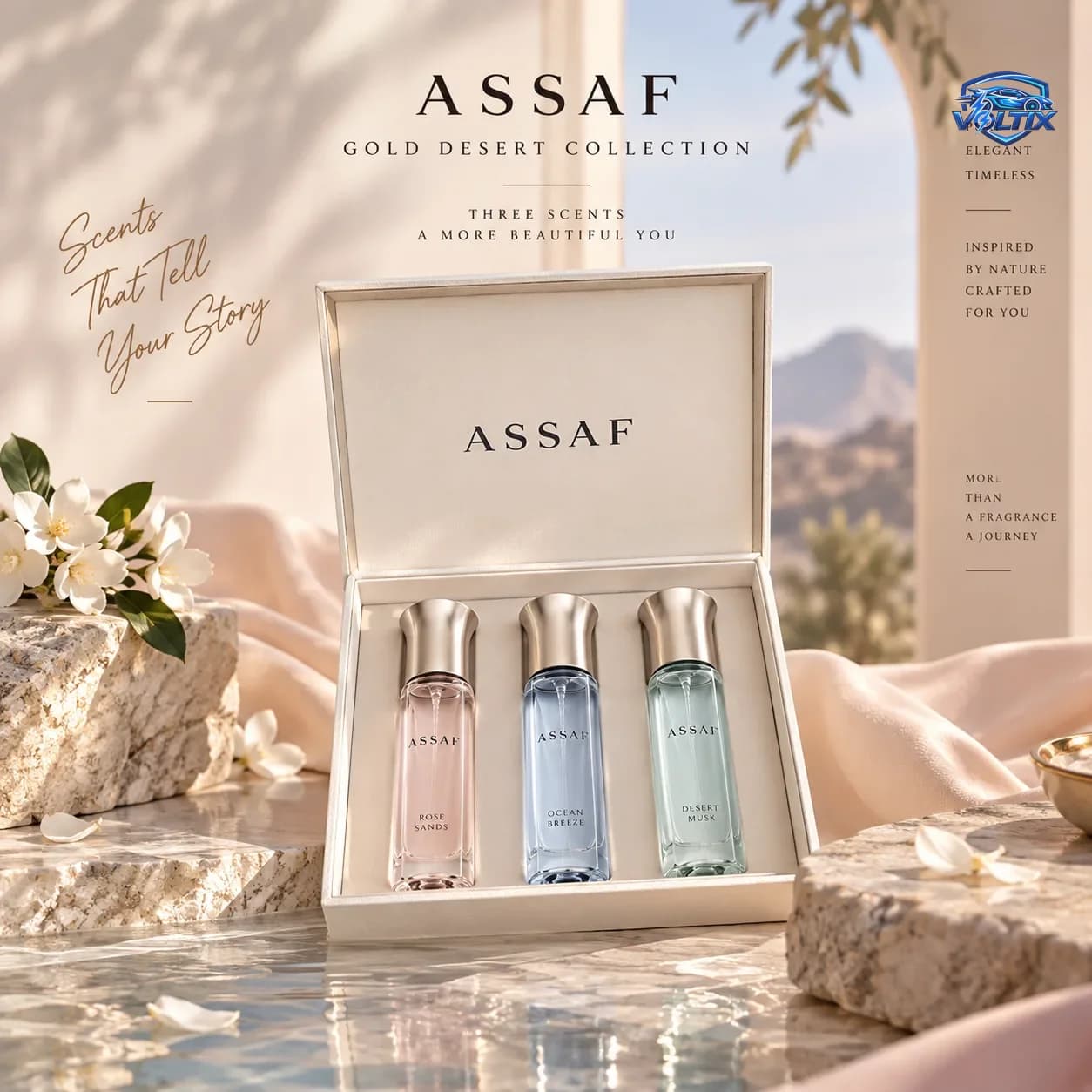 باكج عطور ASSAF – Arrogate Collection ✨